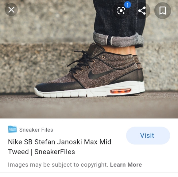 stefan janoski max mid black